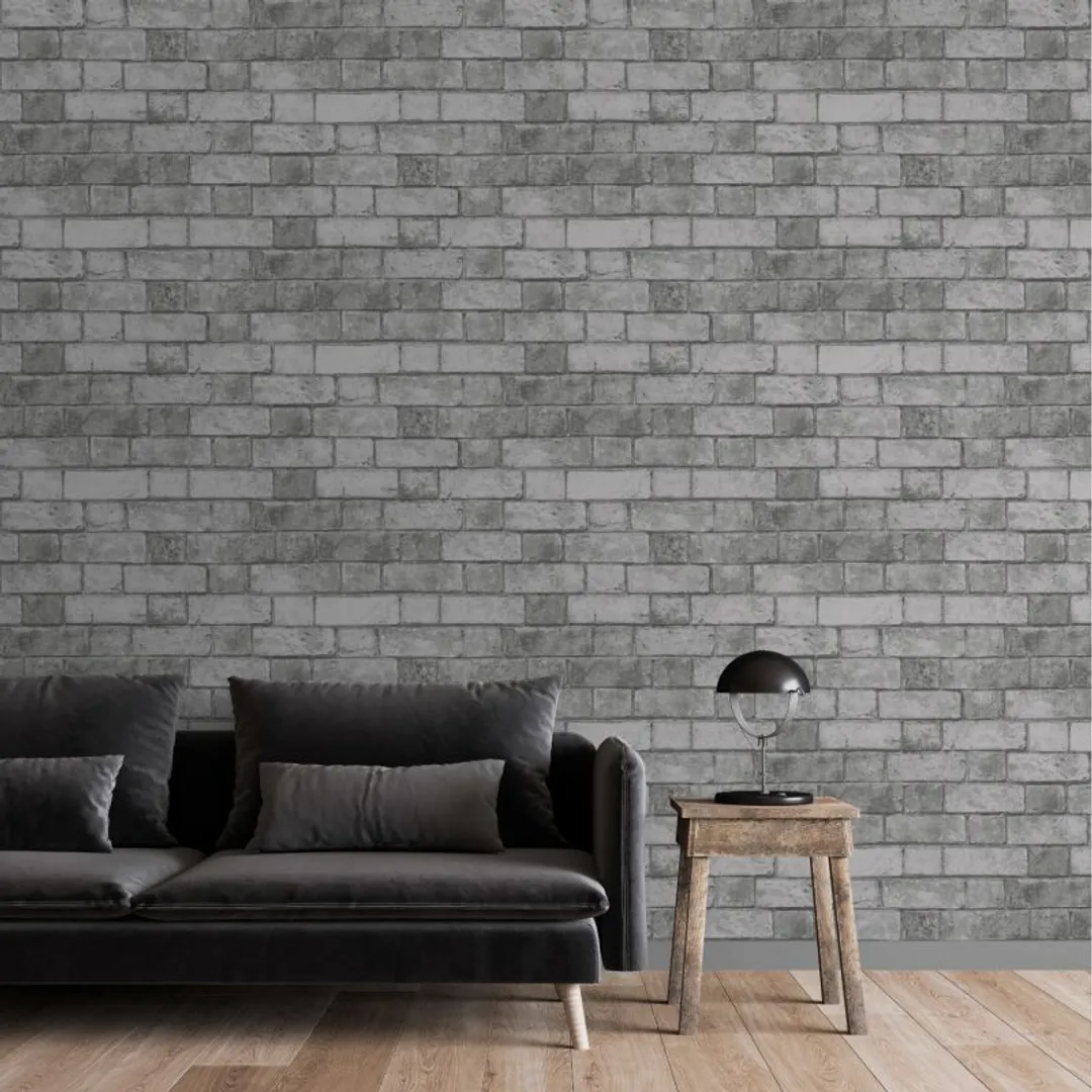 Bricks e Co -  Carta da parato stampa materica di mattoni tridimensionali in varie colorazioni e modelli