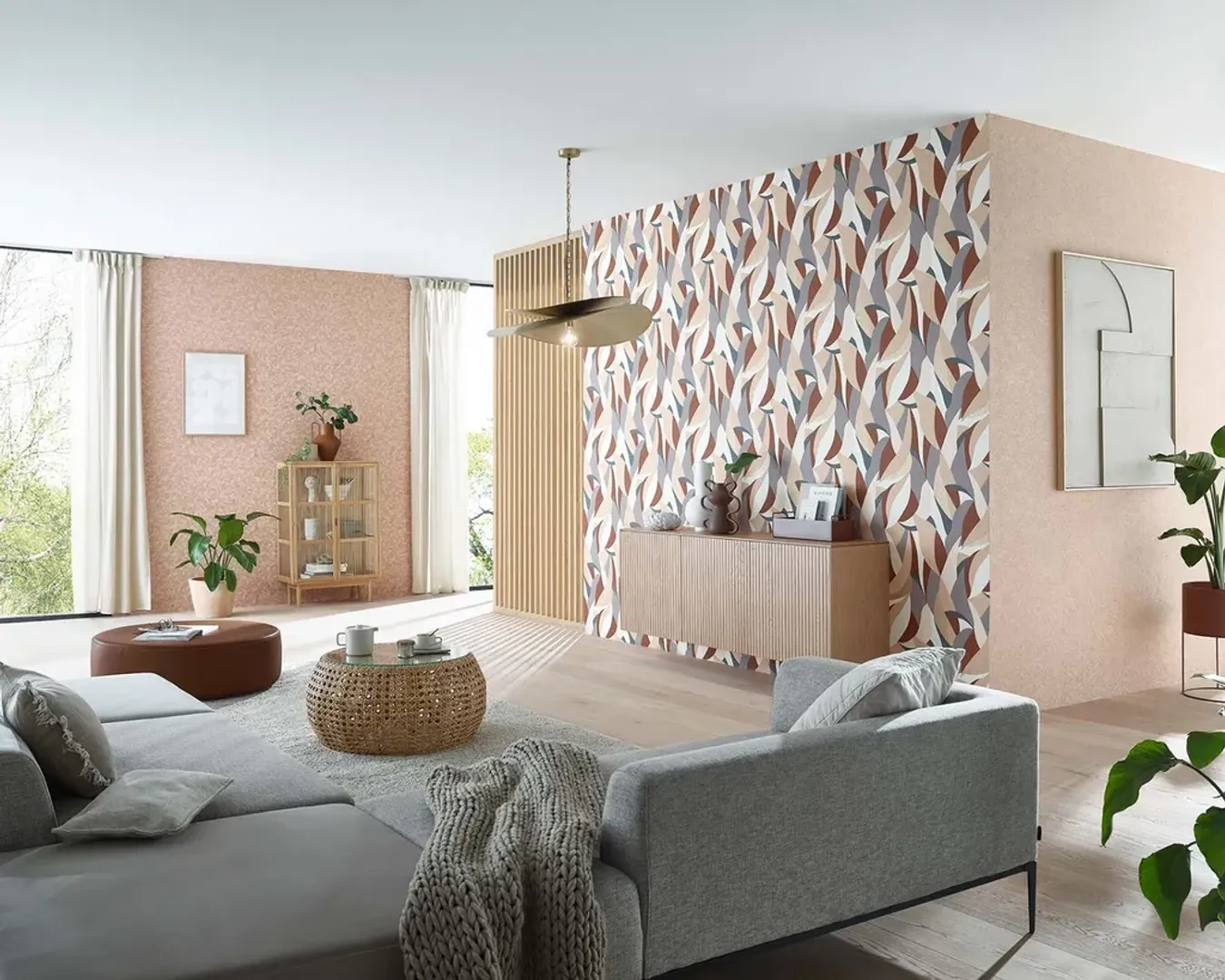 Elle 3 - Nuova collezione Erismann astratta in diversi colori 