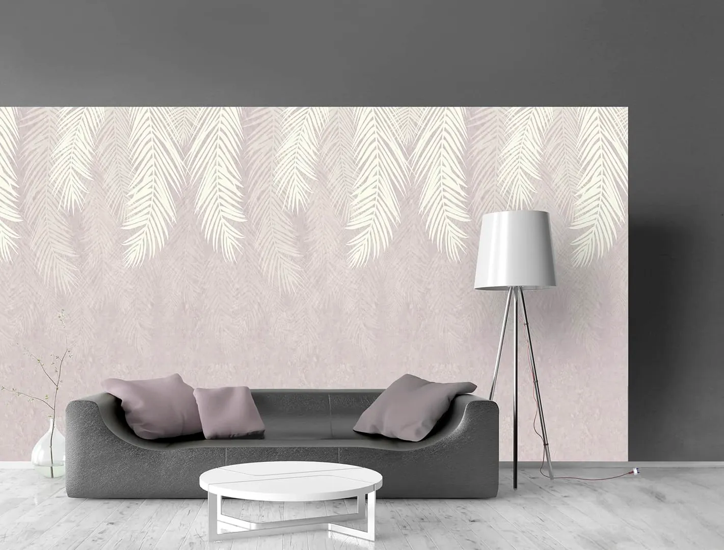 Wonderwall vol1 -  Pannello in carta da parato tropicale, dimensioni L188cm x H300cm ripetibile. Vari colori