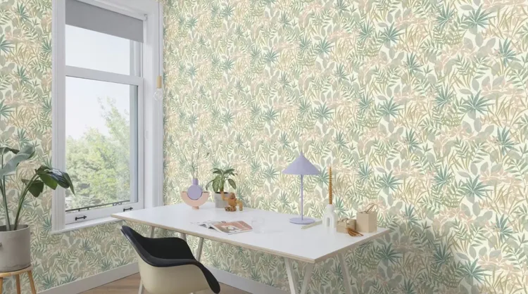 Alida - Carta da parati tropicale  stile Ideco