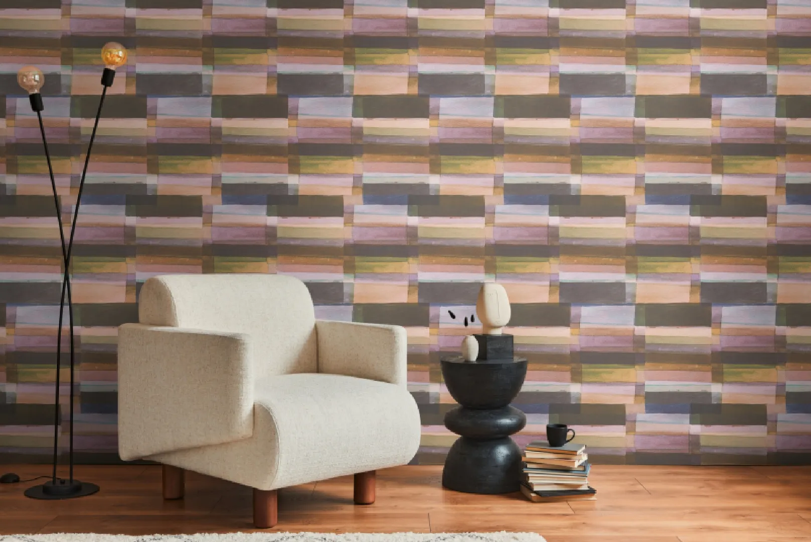 Pop Colours - Parati Effeline coloratissimi, disegno astratto in varie referenze