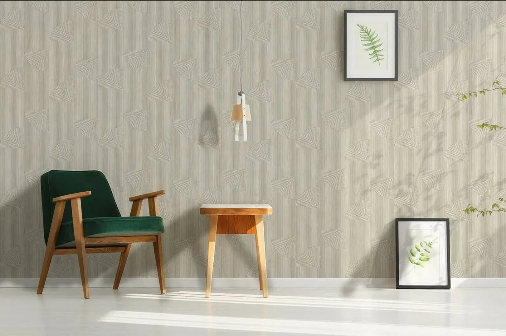 Bricks e Co -  Carta da parato stampa geometrica a rilievo con riflessi di luce. Due colorazioni